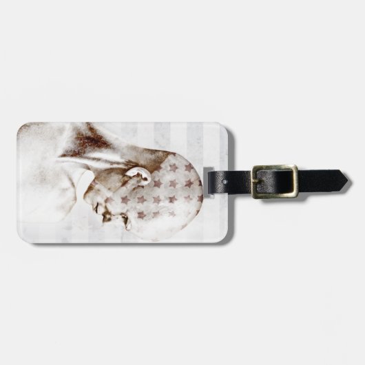 泳ぐ人2013 ラゲッジタグ (正面横)