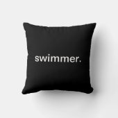 泳ぐ人 クッション (裏面)