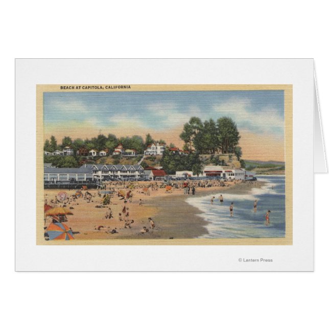 泳ぐ人&サンバザーズビーチ (正面横)