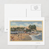 泳ぐ人&サンバザーズビーチ ポストカード (正面/裏面)