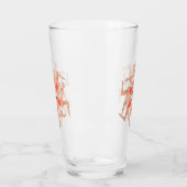 泳ぐ人 – シンクロナイズドスイミング振付 タンブラーグラス (左)