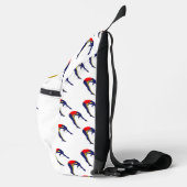 泳ぐ人 スリングバッグ (右)
