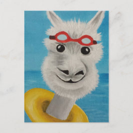 泳ぐ人 ポストカード