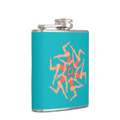 泳ぐ人 – 同期スイミング フラスク (右)