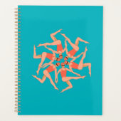 泳ぐ人 – 同期スイミング プランナー手帳 (正面)