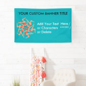 泳ぐ人- Synchroスイミング振り付けカスタム 横断幕 (インサイチュ)