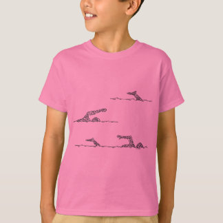 泳ぐ人 Tシャツ
