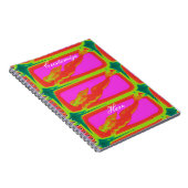 泳ぐ赤い人魚 ノートブック (右側)