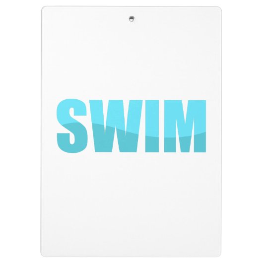 泳ぐ クリップボード (裏面)