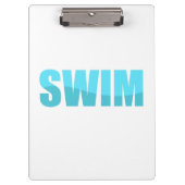 泳ぐ クリップボード (正面)
