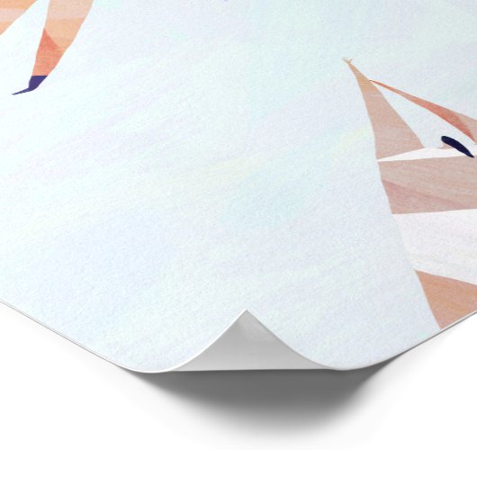 泳ぐ ポスター (角)