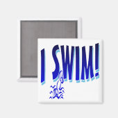 泳ぐ マグネット (正面/裏面)