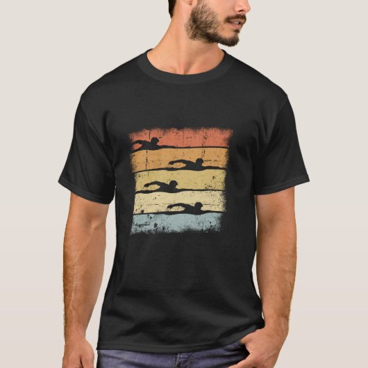 泳ぐ Tシャツ (正面)