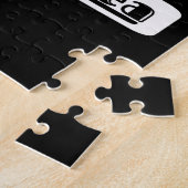 泳げない一日は冗談のデザイン ジグソーパズル (側面)