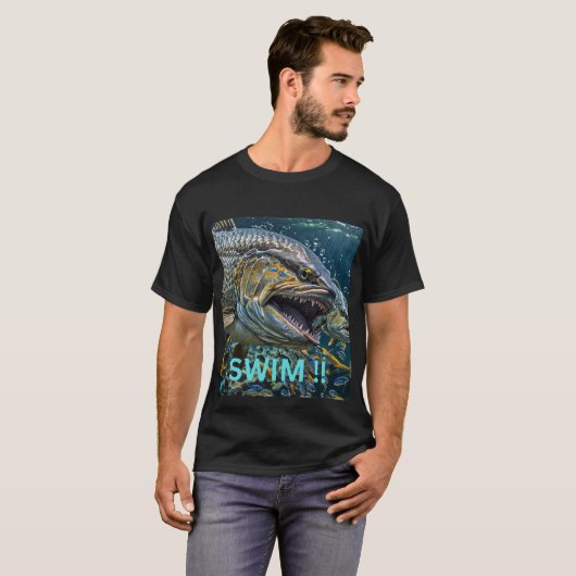 泳げ!! Tシャツ (正面フル)