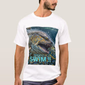 泳げ!! Tシャツ (正面)