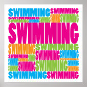 泳カラフルぐ ポスター (正面)