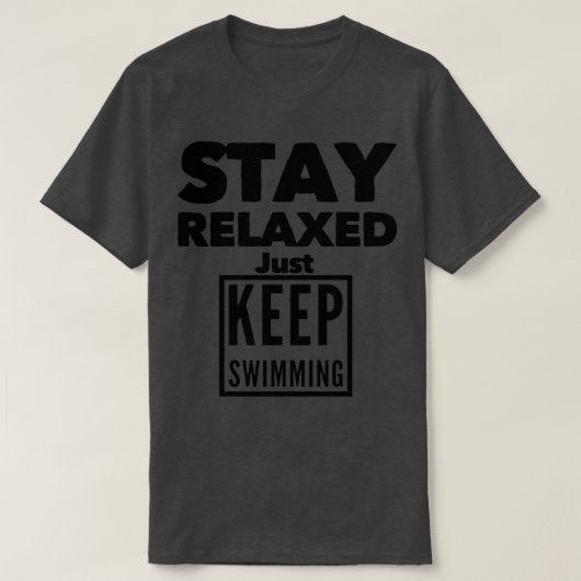 泳リラックスぐこ保と Tシャツ (デザイン正面)