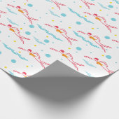 泳与えぐ私の絶妙な満足パターン ラッピングペーパー (角)