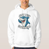 泳保ぎ パーカ (正面)