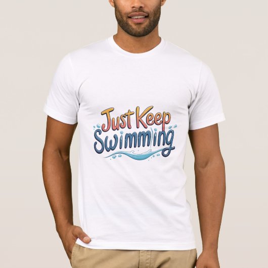 泳保ぎ Tシャツ (正面)