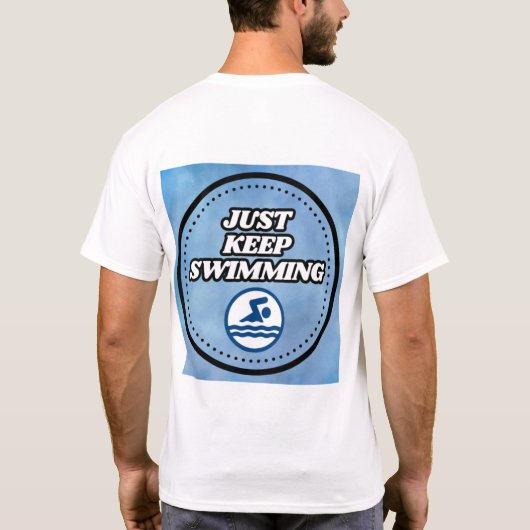 泳保ぎ Tシャツ (裏面)