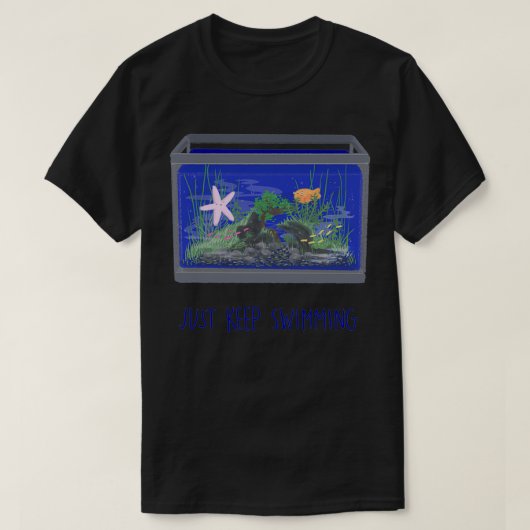 泳保ぐ1 Tシャツ (デザイン正面)