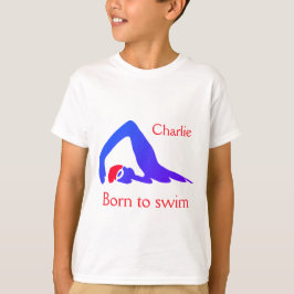 泳生まれぐなら、少年よ、青い、あなたの名前で Tシャツ