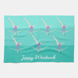 泳芸術的ぐ キッチンタオル