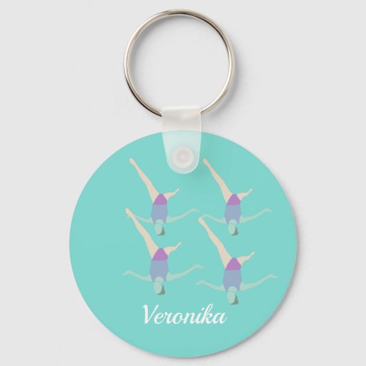 泳芸術的ぐ キーホルダー (正面)