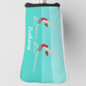 泳芸術的ぐ ゴルフヘッドカバー (回転90)