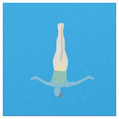 泳芸術的ぐ ファブリック (クローズアップ)