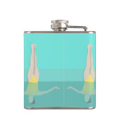 泳芸術的ぐ フラスク (裏面)