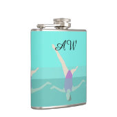 泳芸術的ぐ フラスク (右)