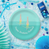 泳芸術的ぐ ペーパープレート (パーティー)