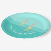 泳芸術的ぐ ペーパープレート (アングル)