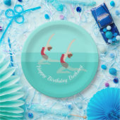 泳芸術的ぐ ペーパープレート (パーティー)
