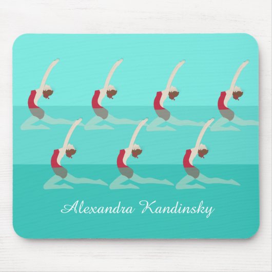 泳芸術的ぐ マウスパッド (正面)