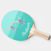 泳芸術的ぐ 卓球ラケット (横)