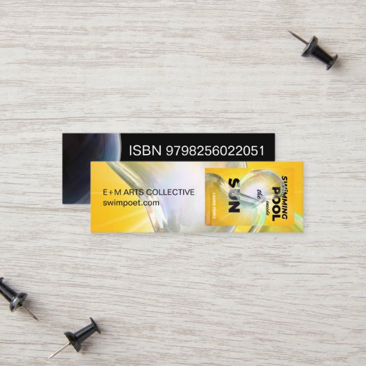 泳 ISBN コーリングカード (正面/裏面インサイチュ)