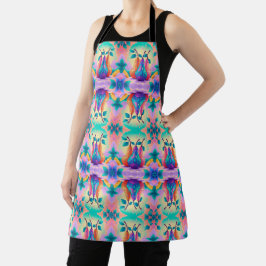 洋カラフル梨 エプロン