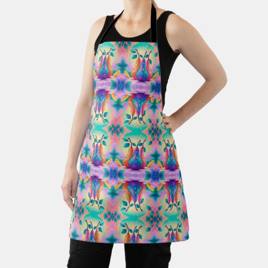 洋カラフル梨 エプロン (インサイチュ)