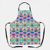 洋カラフル梨 エプロン (正面)