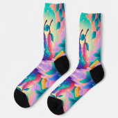 洋カラフル梨 ソックス (左)