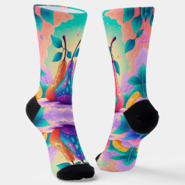 洋カラフル梨 ソックス