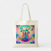 洋カラフル梨 トートバッグ (裏面)