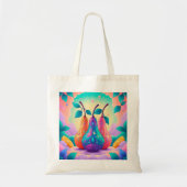 洋カラフル梨 トートバッグ (正面)