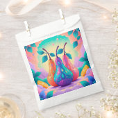 洋カラフル梨 フェイバーバッグ (クリップ留めされた状態)