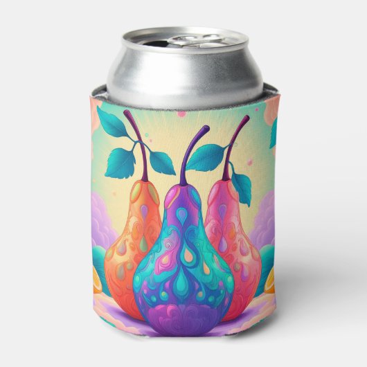 洋カラフル梨 缶クーラー (缶正面)