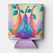 洋カラフル梨 缶クーラー (正面)